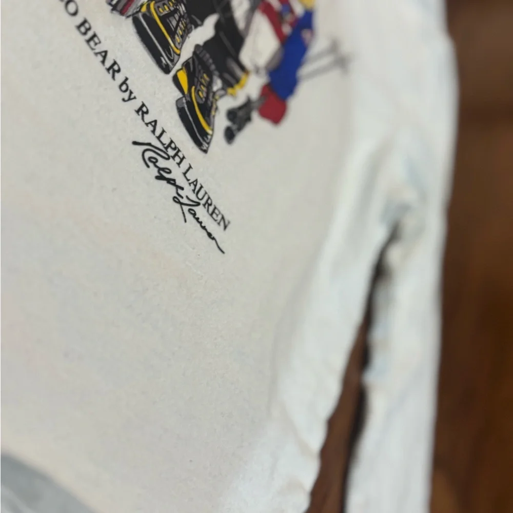 Polo Ralph Lauren Polo Bear Long Sleeve Tee Toddler 3T